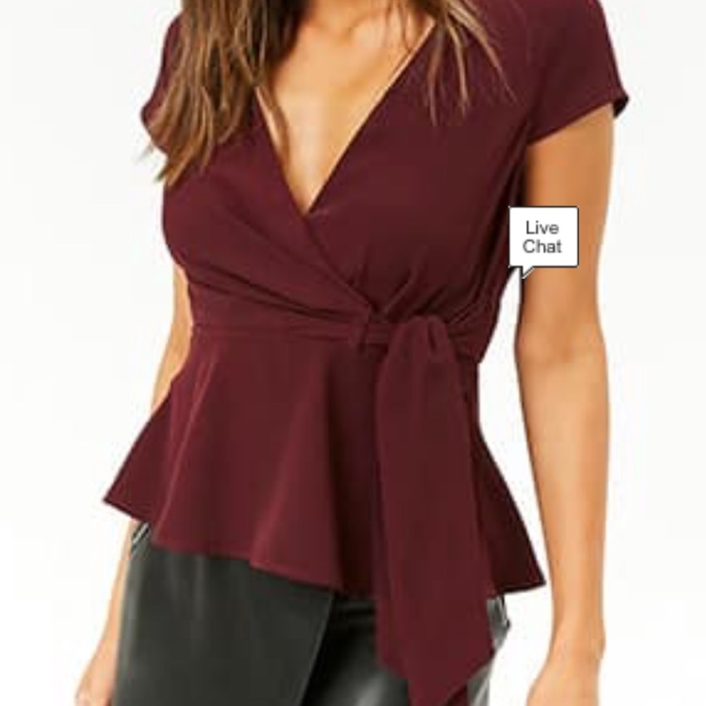 Stunning Aubergine top